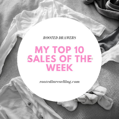 top ten sales week