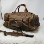 vintage leather bag