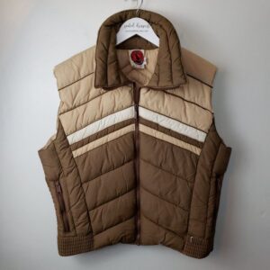 vintage puffer vest