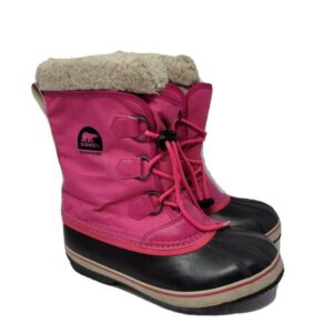 sorel pink boots kids