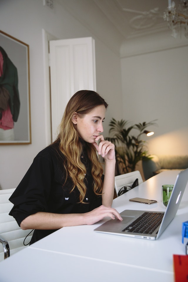 Photo by Polina Zimmerman: https://www.pexels.com/photo/photo-of-woman-using-laptop-3747462/