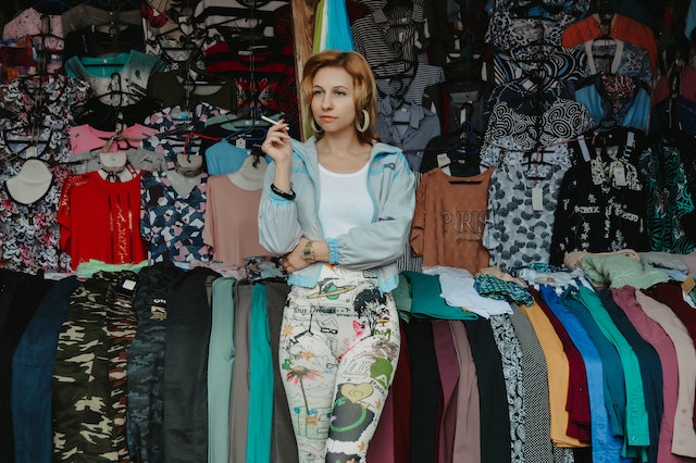 Photo by Victoria Borodinova: https://www.pexels.com/photo/stylish-woman-with-cigarette-in-market-4777550/