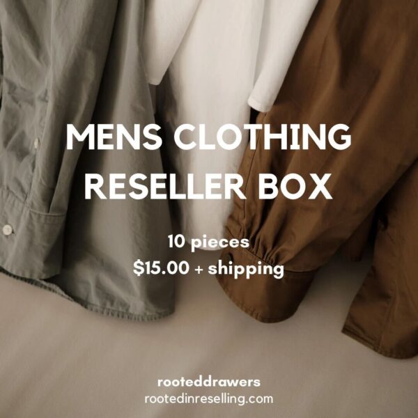 Men's Clothing Reseller Box