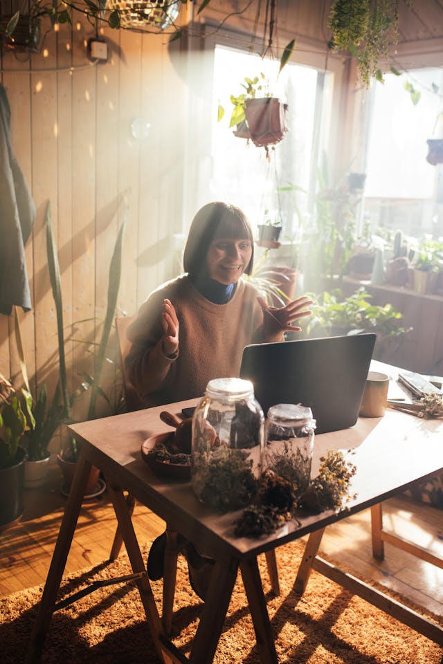 plant lady gets excited over her local auction sales